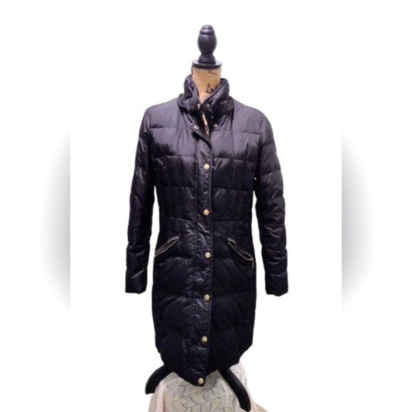 ✨HPx2✨Michael Kors Ladies Black Puffer Winter Coat Water-resistant (Size L) - Picture 11 of 17